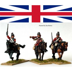British 17th Light Dragoons command American War of Independence PERRY MINIATURES