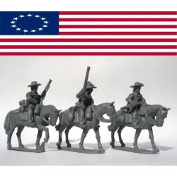 American Mounted riflemen American War of Independence PERRY MINIATURES