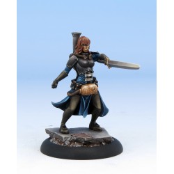 Lineman 1 (female)! - TEKNES - WRATH OF KINGS - GENERIC RPG MINIATURES