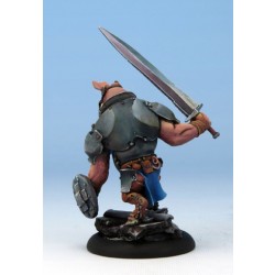 Union Worker 3 (Pig-Warrior) - TEKNES - WRATH OF KINGS - GENERIC RPG MINIATURES