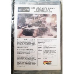 Italian Carro Armato/Semovente WWII 28mm 1/56th (no box) WARLORD GAMES