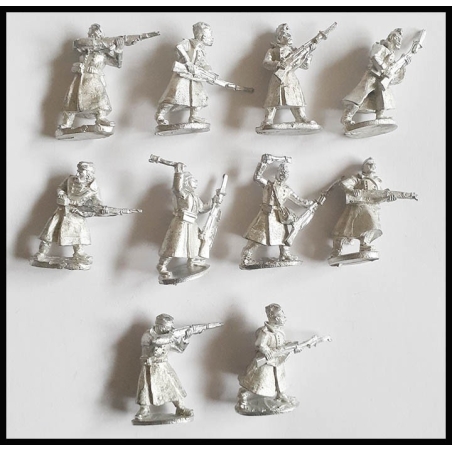 Soviet Union Russians In Greatcoats 28mm WWII WESTWIND