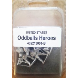 U.S. American "Oddball Heroes" Set 28mm WWII WARLORD GAMES