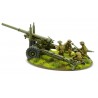 Artillery Base 100 x 80mm Oval & 4 x 25mm bases  WARLORD GAMES