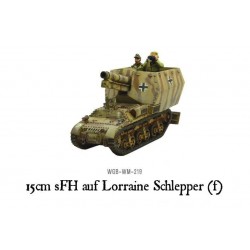 German 15 cm sFH auf Lorraine Schlepper(f) 28mm WWII WARLORD GAMES