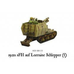 German 15 cm sFH auf Lorraine Schlepper(f) 28mm WWII WARLORD GAMES