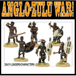 Zulu Leaders/Characters 28mm Anglo-Zulu War WARGAMES FOUNDRY