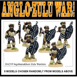 Zulu Ingobamakhosi Warriors (Regiment) 28mm Anglo-Zulu War WARGAMES FOUNDRY