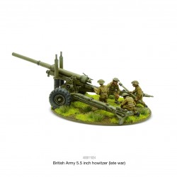 British Army 5.5 inch Howitzer (Late War) 28mm WWII WARLORD GAMES