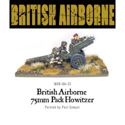 British Airborne 75mm Pack Howitzer WWII WARLORD GAMES