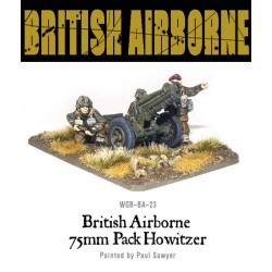 British Airborne 75mm Pack Howitzer WWII WARLORD GAMES