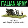 Italian Army 100/17 Modello 14 medium artillery 28mm WWII WARLORD GAMES