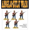 British Infantry Advancing Anglo-Zulu War FOUNDRY MINIATURES