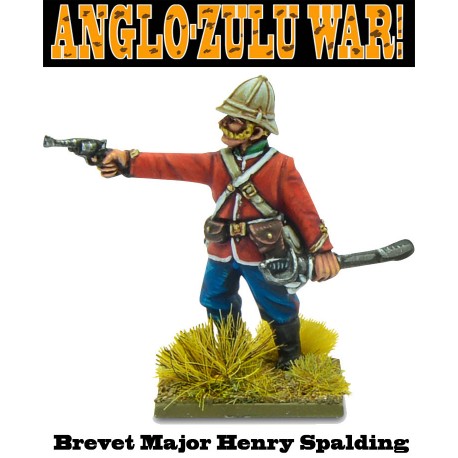 Brevet Major Henry Spalding Anglo-Zulu War WARLORD GAMES