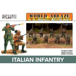 Italian Infantry (32) 28mm WWII WARGAMES ATLANTIC