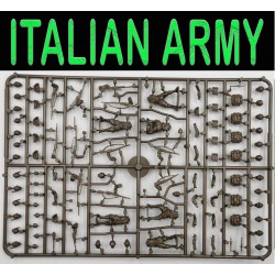Italian Infantry Sprue (6) 28mm WWII WARGAMES ATLANTIC