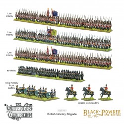 Waterloo - British Infantry Brigade - Black Powder Epic Battles - Waterloo - WARLORD GAMES