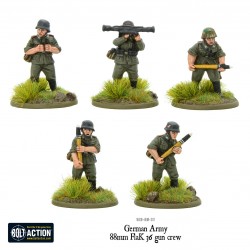 German 88mm Flak 36 gun crew WARLORD GAMES