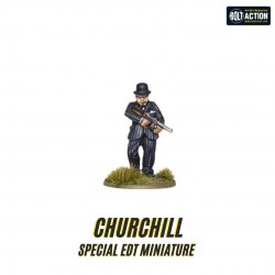 British Churchill with Tommy Gun 28mm WWII WARLORD GAMES