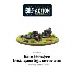 Italian Bersaglieri Brixia light mortar 28mm WWII WARLORD GAMES