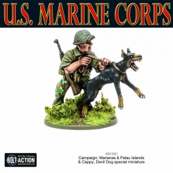 USMC Cappy Devil Dog Mariana & Palau Islands 28mm WWII WARLORD GA MES