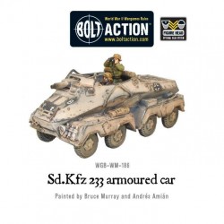 German Sd.Kfz 233 7.5cm armoured car 28mm WWII WARLORD GAMES