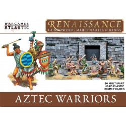 Aztec Warriors  box set (30) 28mm WARGAMES ATLANTIC