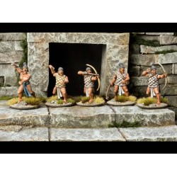 Aztec Warriors  Sprue (6) 28mm WARGAMES ATLANTIC