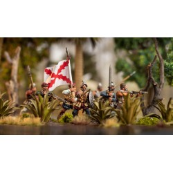 Conquistadors Sprue (6) 28mm WARGAMES ATLANTIC