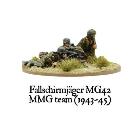 German Fallschirmjager MG42 MMG team 28mm WWII WARLORD GAMES