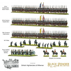 Waterloo - British Highlanders & Riflemen - Black Powder Epic Battles - WARLORD GAMES