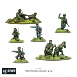 Italian Paracadutisti support group 28mm WWII WARLORD GAMES