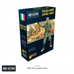 Italian Army Support Group 28mm WWII WARLORD GAMES