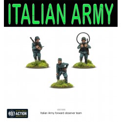 Italian Army Forward Observer Team 28mm WWII WARLORD GAMES