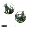 Italian Army Breda 2cm AA gun Team 28mm WWII WARLORD GAMES