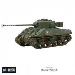 Sherman Firefly Vc Firefly medium Tank WWII 28mm 1/56th (no box) WARLORD GAMES