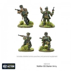 Waffen SS Starter Army box set 28mm WWII WARLORD GAMES