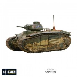 French Char B1 bis tank WWII 28mm 1/56th (no box) WARLORD GAMES