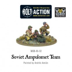 Russian Soviet Ampulomet Team Anti-tank 28mm WWII WARLORD GAMES