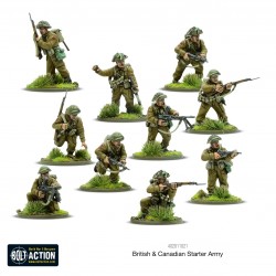 British & Canadian Army (1943-45) Starter Army box set 28mm WWII WARLORD GAMES