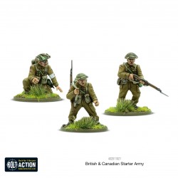 British & Canadian Army (1943-45) Starter Army box set 28mm WWII WARLORD GAMES