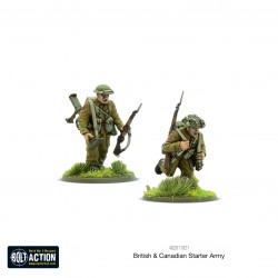 British & Canadian Army (1943-45) Starter Army box set 28mm WWII WARLORD GAMES