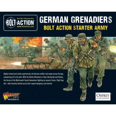 German Grenadiers Starter Army box set 28mm WWII WARLORD GAMES
