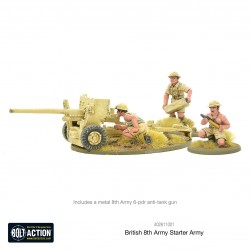 8th Army starter army box set 28mm WWII WARLORD GAMES