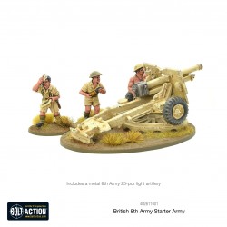 8th Army starter army box set 28mm WWII WARLORD GAMES