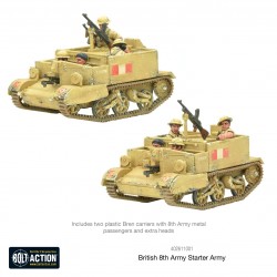 8th Army starter army box set 28mm WWII WARLORD GAMES