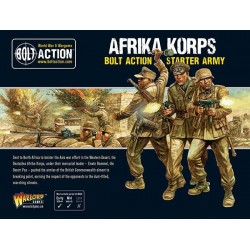 German Afrika Korps Starter army  box set 28mm WWII WARLORD GAMES