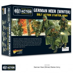 German Heer (Winter) starter army box set 28mm WWII WARLORD GAMES