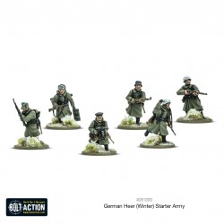 German Heer (Winter) starter army box set 28mm WWII WARLORD GAMES