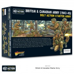 British & Canadian Army (1943-45) Starter Army box set 28mm WWII WARLORD GAMES